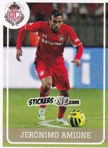 Sticker Jeronimo Amione - Liga BBVA Bancomer Clausura 2015 n. 306 - Panini