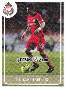 Sticker Edgar Benitez - Liga BBVA Bancomer Clausura 2015 n. 307 - Panini