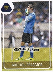 Sticker Miguel Palacios - Liga BBVA Bancomer Clausura 2015 - Panini