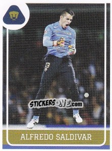 Sticker Alfredo Saldivar - Liga BBVA Bancomer Clausura 2015 n. 312 - Panini