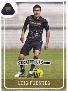 Sticker Luis Fuentes - Liga BBVA Bancomer Clausura 2015 - Panini