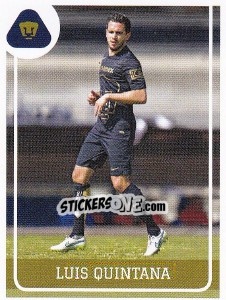 Sticker Luis Quintana - Liga BBVA Bancomer Clausura 2015 n. 317 - Panini
