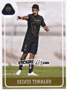 Sticker Silvio Torales - Liga BBVA Bancomer Clausura 2015 n. 318 - Panini