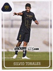 Sticker Silvio Torales - Liga BBVA Bancomer Clausura 2015 - Panini