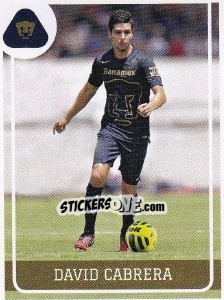 Sticker David Cabrera - Liga BBVA Bancomer Clausura 2015 n. 319 - Panini