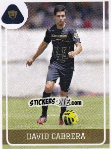 Sticker David Cabrera - Liga BBVA Bancomer Clausura 2015 - Panini