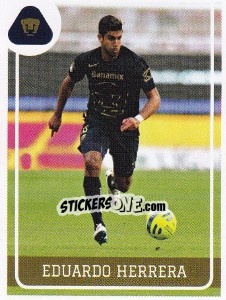 Sticker Eduardo Herrera - Liga BBVA Bancomer Clausura 2015 n. 324 - Panini