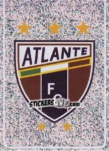 Figurina Logo Atlante - Liga BBVA Bancomer Clausura 2015 - Panini