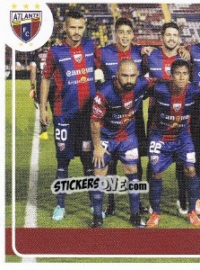 Sticker Atlante (puzzle 1) - Liga BBVA Bancomer Clausura 2015 n. 332 - Panini