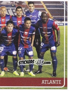 Sticker Atlante (puzzle 2) - Liga BBVA Bancomer Clausura 2015 n. 333 - Panini