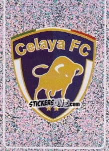 Cromo Logo Celaya - Liga BBVA Bancomer Clausura 2015 - Panini