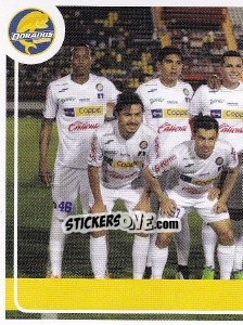 Figurina Dorados de Sinaloa (puzzle 1) - Liga BBVA Bancomer Clausura 2015 - Panini