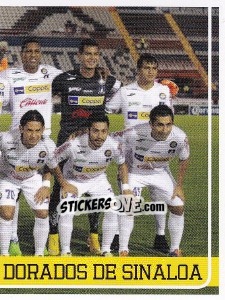 Figurina Dorados de Sinaloa (puzzle 2) - Liga BBVA Bancomer Clausura 2015 - Panini