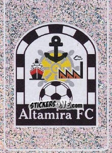 Sticker Logo Estudiantes de Altamira - Liga BBVA Bancomer Clausura 2015 n. 349 - Panini