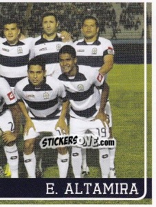 Sticker Estudiantes de Altamira (puzzle 2) - Liga BBVA Bancomer Clausura 2015 - Panini