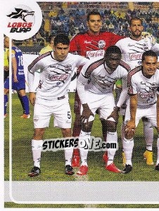 Sticker Lobos BUAP (puzzle 1) - Liga BBVA Bancomer Clausura 2015 - Panini