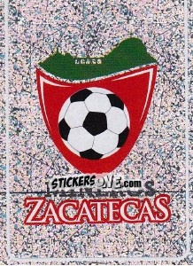 Sticker Logo Mineros de Zacatecas - Liga BBVA Bancomer Clausura 2015 - Panini