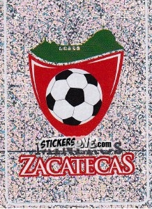 Cromo Logo Mineros de Zacatecas - Liga BBVA Bancomer Clausura 2015 - Panini