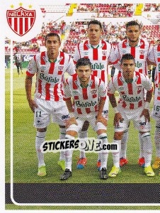 Sticker Necaxa (puzzle 1) - Liga BBVA Bancomer Clausura 2015 n. 365 - Panini