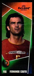 Figurina Fernando Couto - UEFA Euro Portugal 2004. Pocket Collection - Panini