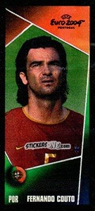 Sticker Fernando Couto - UEFA Euro Portugal 2004. Pocket Collection n. 5 - Panini