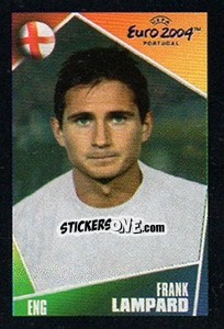 Sticker Frank Lampard - UEFA Euro Portugal 2004. Pocket Collection n. 96 - Panini