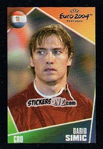 Cromo Dario Simic - UEFA Euro Portugal 2004. Pocket Collection - Panini