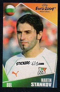Sticker Martin Stankov - UEFA Euro Portugal 2004. Pocket Collection - Panini