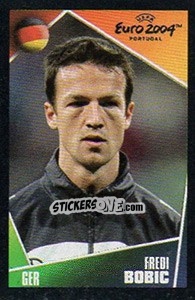 Sticker Fredi Bobic - UEFA Euro Portugal 2004. Pocket Collection n. 235 - Panini