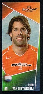 Cromo Ruud van Nistelrooy - UEFA Euro Portugal 2004. Pocket Collection - Panini