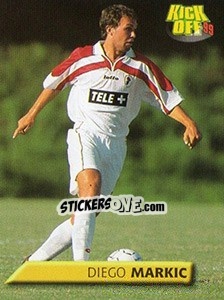 Sticker Diego Markic - Calcio 1999-2000. Kick Off n. 7 - Merlin