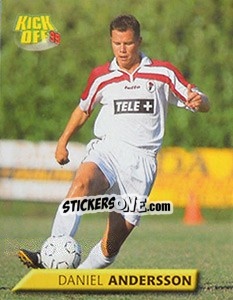 Figurina Daniel Andersson - Calcio 1999-2000. Kick Off - Merlin