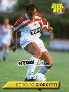 Sticker Rodolfo Giorgetti - Calcio 1999-2000. Kick Off - Merlin