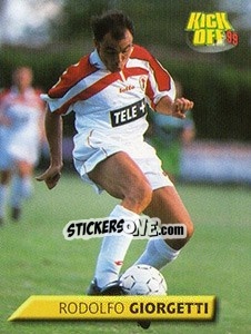 Sticker Rodolfo Giorgetti - Calcio 1999-2000. Kick Off n. 10 - Merlin