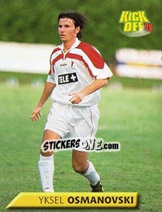 Figurina Yksel Osmanovski - Calcio 1999-2000. Kick Off - Merlin