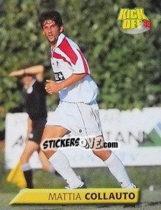 Sticker Mattia Collauto - Calcio 1999-2000. Kick Off n. 12 - Merlin