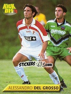 Figurina Alessandro Del Grosso - Calcio 1999-2000. Kick Off - Merlin