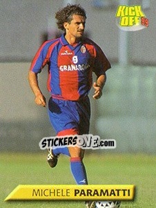Figurina Michele Paramatti - Calcio 1999-2000. Kick Off - Merlin