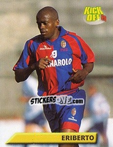 Figurina Eriberto - Calcio 1999-2000. Kick Off - Merlin