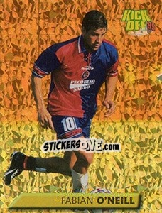Sticker Fabian O'Neill - Calcio 1999-2000. Kick Off - Merlin