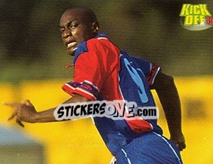 Figurina Patrick Mboma - Calcio 1999-2000. Kick Off - Merlin