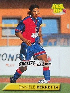 Sticker Daniele Berretta - Calcio 1999-2000. Kick Off - Merlin