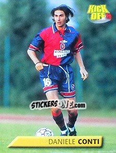Sticker Daniele Conti - Calcio 1999-2000. Kick Off n. 33 - Merlin