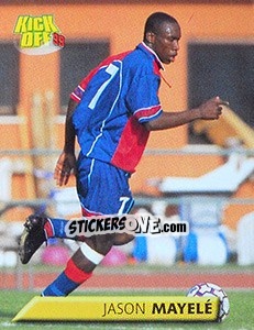 Sticker Jason Mayele - Calcio 1999-2000. Kick Off n. 34 - Merlin