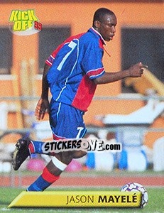 Figurina Jason Mayele - Calcio 1999-2000. Kick Off - Merlin