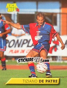Figurina Tiziano De Patre - Calcio 1999-2000. Kick Off - Merlin