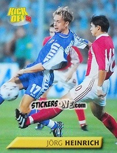 Sticker Jorg Heinrich - Calcio 1999-2000. Kick Off - Merlin