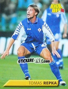 Cromo Tomas Repka - Calcio 1999-2000. Kick Off - Merlin