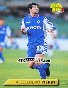 Sticker Alessandro Pierini - Calcio 1999-2000. Kick Off - Merlin