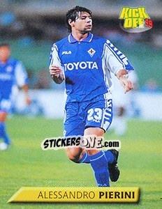 Sticker Alessandro Pierini - Calcio 1999-2000. Kick Off n. 49 - Merlin